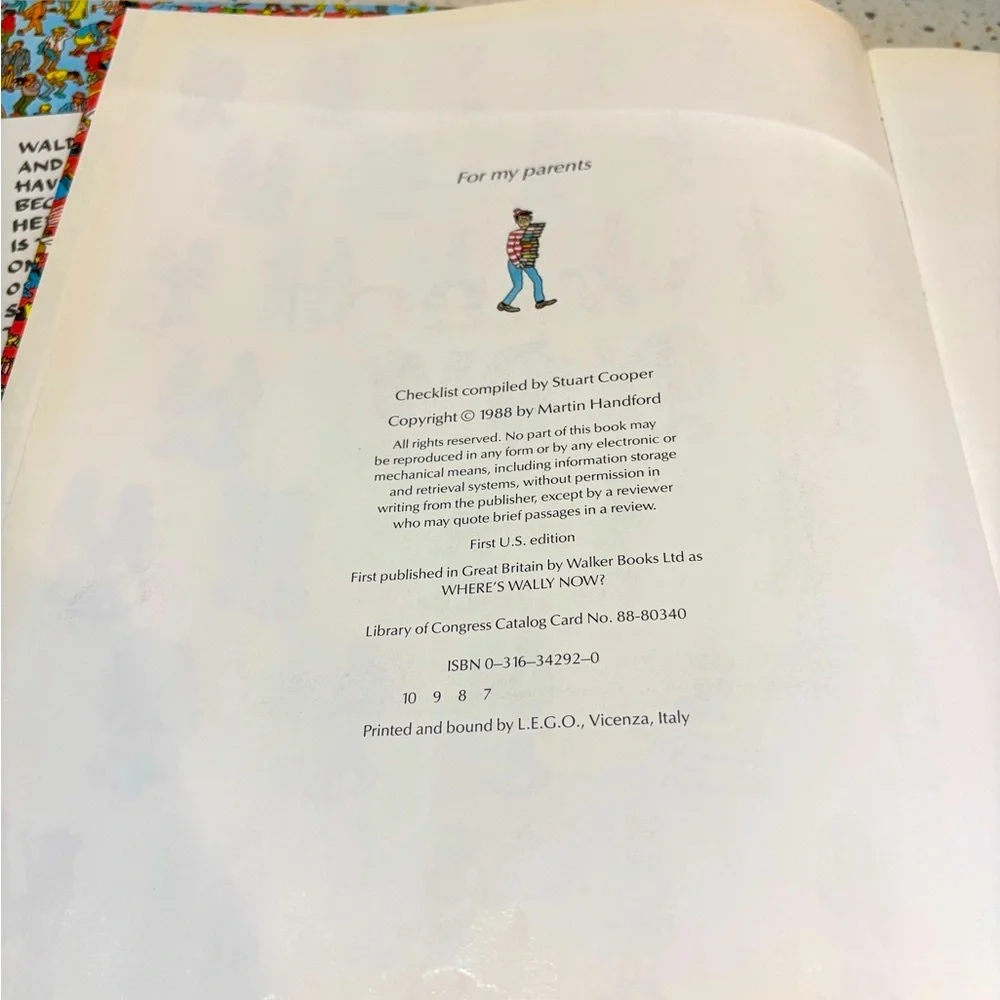 Vintage First Editions 1980s Where’s Waldo Book Lot 3 Titles‎ by Martin Handford